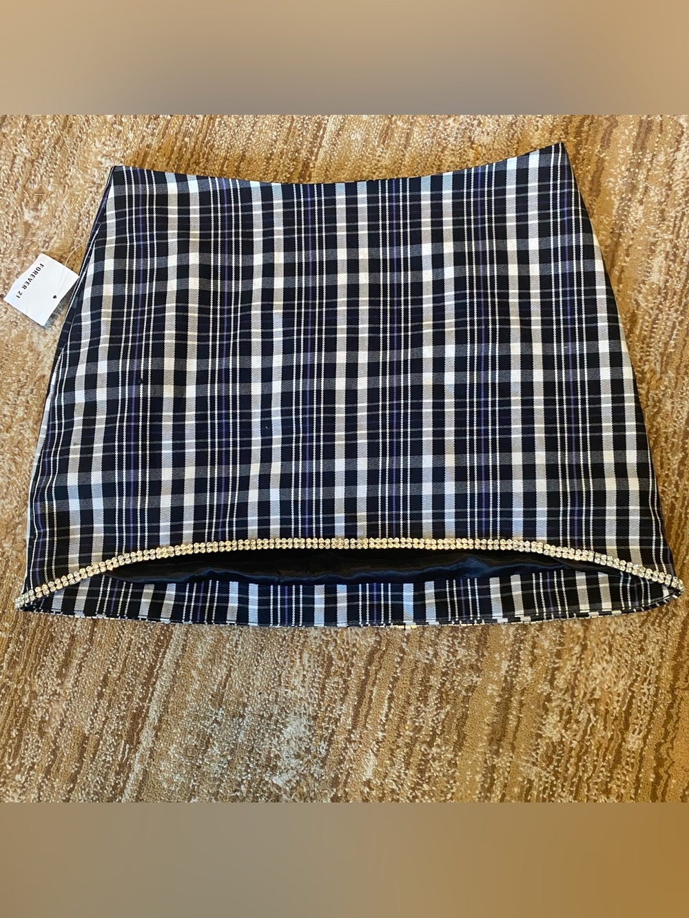Forever 21 Tartan Plaid Mini Skirt M